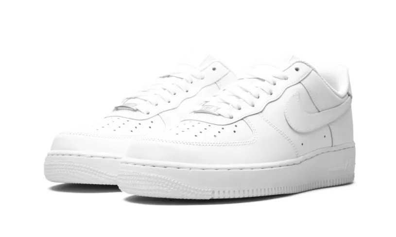 Nike Lifestyle Air Force 1 Low '07 'White on White'